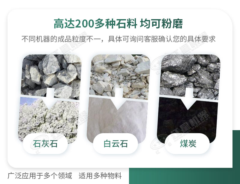開廠如何選擇磨粉機(jī)型號(hào)？磨粉碎機(jī)有哪些型號(hào)？
