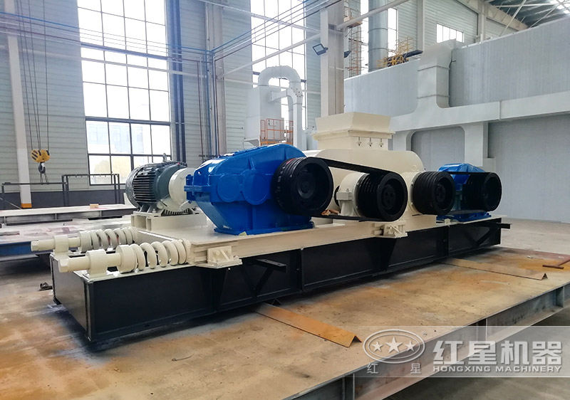 小型液壓對輥破碎機常用型號及價格，提供現(xiàn)場視頻